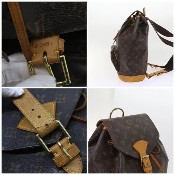 LOUIS VUITTON Monogram Montsouris GM Backpack M51135 LV Auth 55075 - Picture 16 of 16